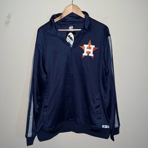 Houston Astro’s Dynasty Zip Up Jacket Mens XL